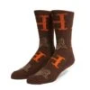 HUF X Thrasher Duality Sock - Chocolate