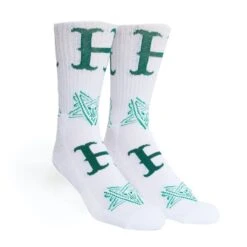 HUF X Thrasher Duality Sock - White 5 HUF X Thrasher Duality Sock - White -Einzigartiges Skateboard sk00723 white 3 1280x1280