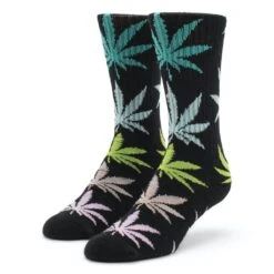 HUF Multi Hit Plantlife Socken - Black