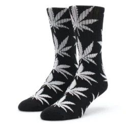 HUF Set 3 Pack Plantlife Socken - Black/white/olive