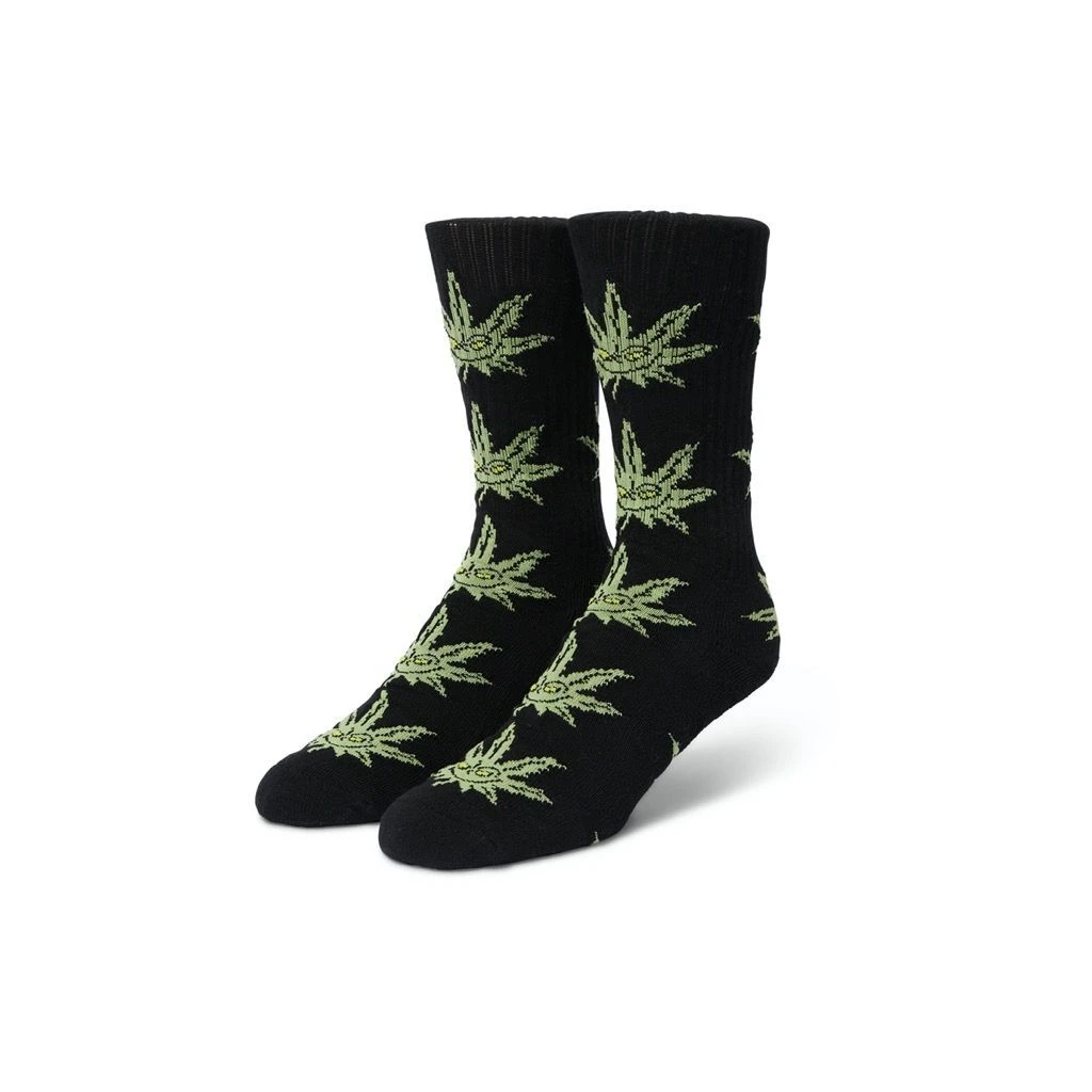 HUF Greench Buddy Sock - Black 1 HUF Greench Buddy Sock - Black