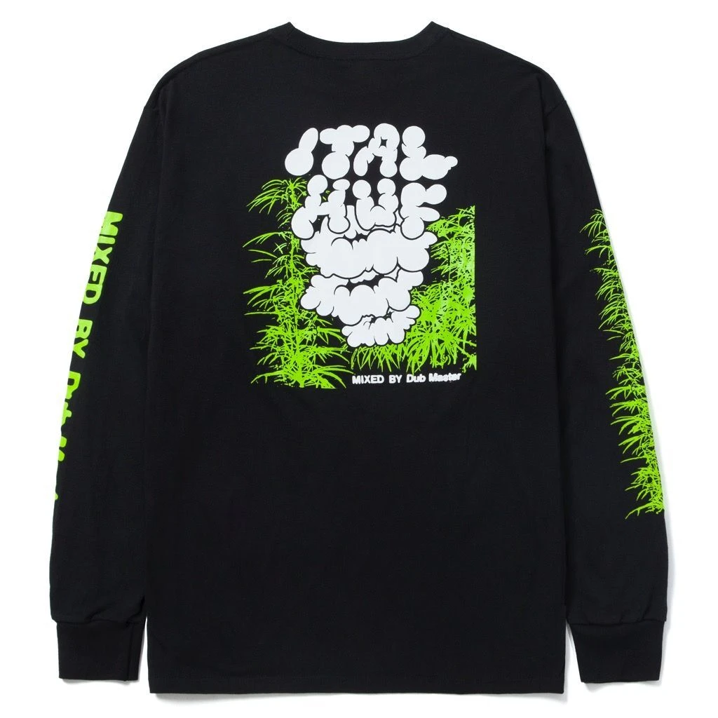 HUF Dub Master Longsleeve - Black 2 HUF Dub Master Longsleeve - Black – Bild 2