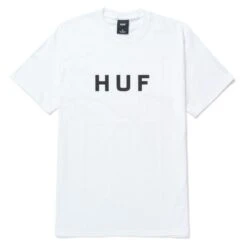 HUF Essentials OG Logo T-Shirt - White