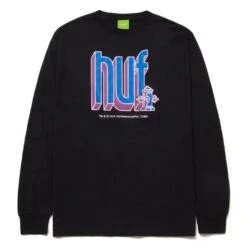 HUF Bookend Longsleeve - Black