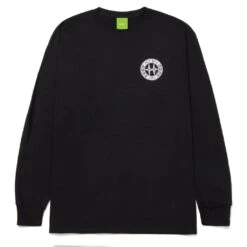 HUF Downtown Spinning Longsleeve - Black