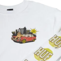 HUF HUF 97 Longsleeve - White -Einzigartiges Skateboard ts02006 white 3 1280x1280