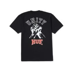 HUF Unity Song T-Shirt - Black -Einzigartiges Skateboard ts02099 black 2 1280x1280