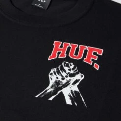 HUF Unity Song T-Shirt - Black -Einzigartiges Skateboard ts02099 black 3 1280x1280