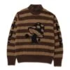HUF Shroom Jacquard Pullover - Brown