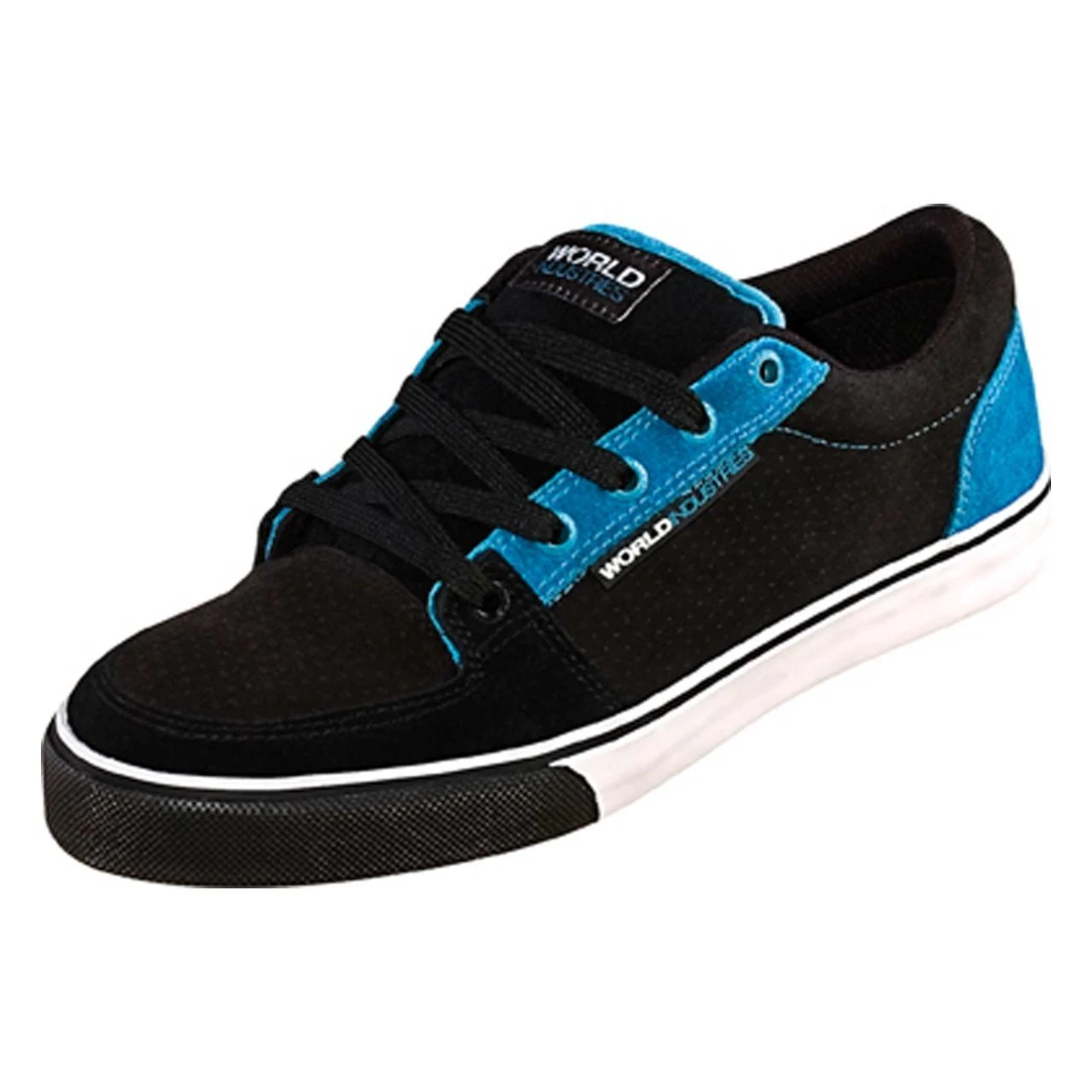 WORLD IND. Shoe WORKHOUSE LOW Black/cyan Schwarz 1 WORLD IND. Shoe WORKHOUSE LOW Black/cyan Schwarz